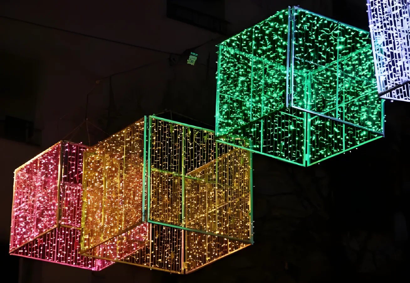 Regalos de luz en colores neón